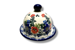 C04 Bunzlau Botervlootje klein tiny dish 1413X Botervloot